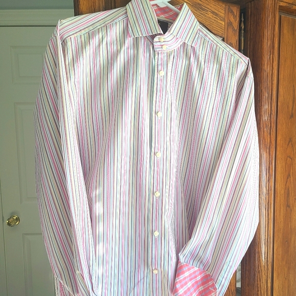 Tailorbyrd Striped Shirt 🦩 - Picture 1 of 8